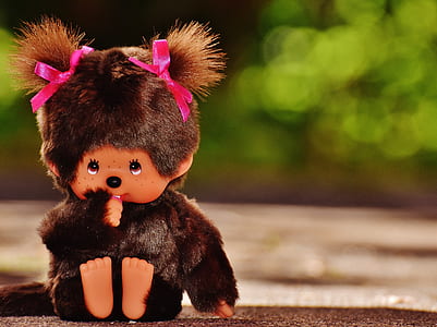 selective focus photo of teddy bear plush toy thumbnail