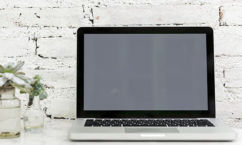 MacBook Pro turned off on top of talbe thumbnail
