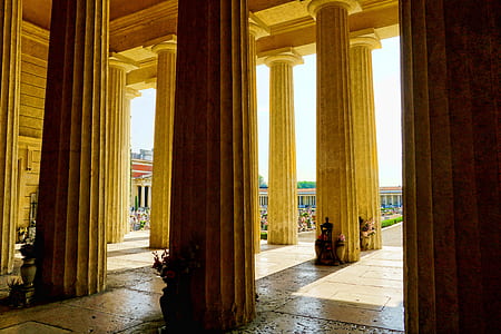 brown concrete pillars thumbnail