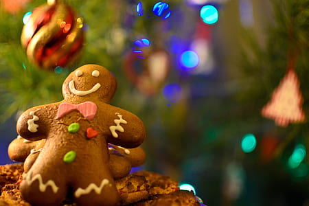 gingerbread in selective-focus photography thumbnail