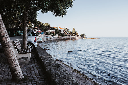Coast in old city of Nessebar, Bulgaria thumbnail