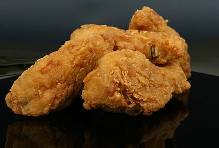 closeup photo of fried chicken thumbnail