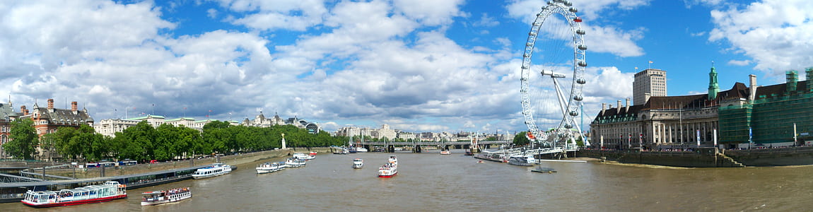 London Eye during daytime thumbnail
