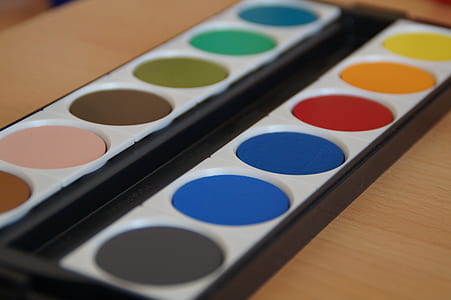 selective photography of water colors thumbnail