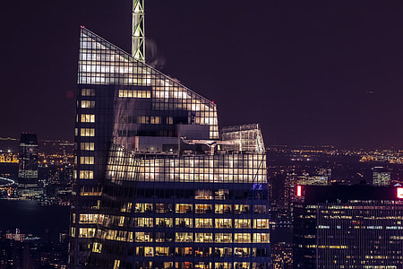 lighted building during night time thumbnail