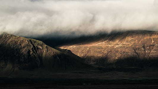mountain under cloud thumbnail