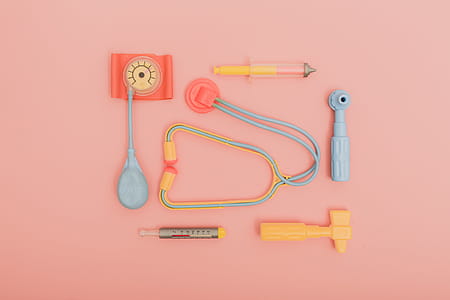 Medical Toy Flatlay Photo thumbnail