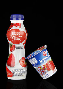 Tesco yogurt drink bottle thumbnail
