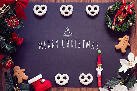 Merry Christmas with christmas decors thumbnail