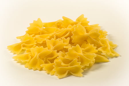 uncooked pasta on white surface thumbnail