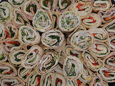 top view photo of cooked foods thumbnail