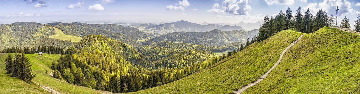 aerial photography of mountain thumbnail