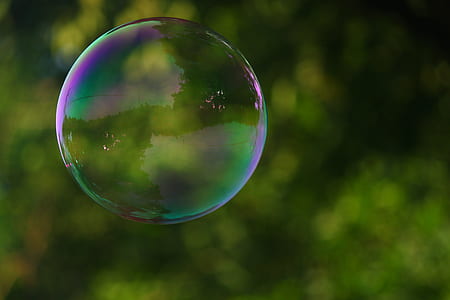 shallow focus photography of bubble thumbnail