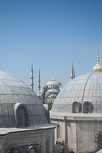 birds eye view of gray mosques thumbnail
