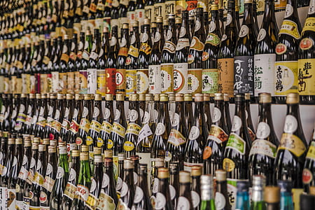 photo of labeled glass bottles thumbnail
