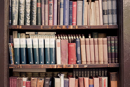 pile of books in rack thumbnail