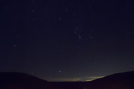 aerial photography of night sky thumbnail