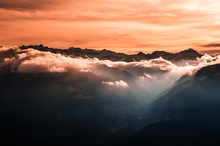 mountain landscape clouds thumbnail
