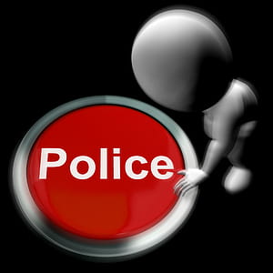 Police Pressed Showing Law Enforcement And Emergency Assistance thumbnail