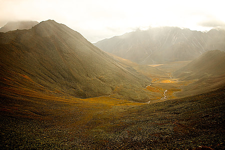 gray mountains during daytime landscape photography thumbnail