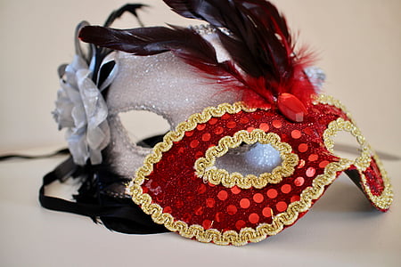 white and red masquerades thumbnail