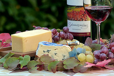 cheese and grapes thumbnail