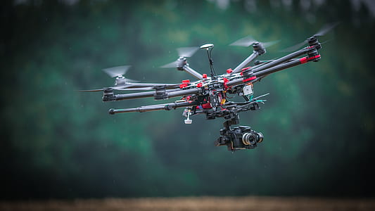 black and red drone thumbnail