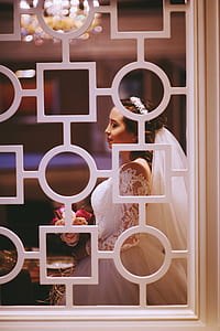 woman in white wedding dress thumbnail