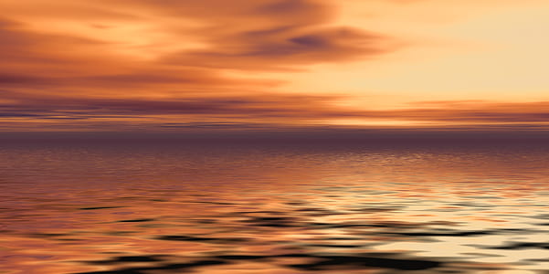 body of water during sunset thumbnail