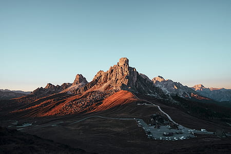 brown and gray mountains thumbnail