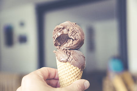 wafer cone with ice cream thumbnail