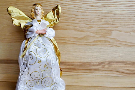 fairy, decoration, figure, gold thumbnail