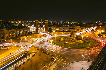 time-lapse photography of cars in intersection thumbnail