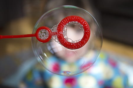 shallow focus photography of bubble thumbnail