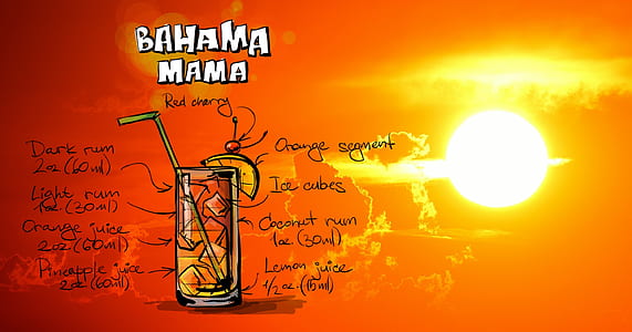 Bahama mama text thumbnail