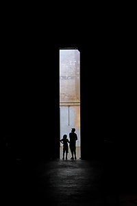 two person standing on opened door thumbnail