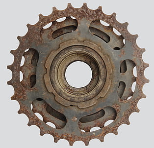 rusted gray sprocket thumbnail