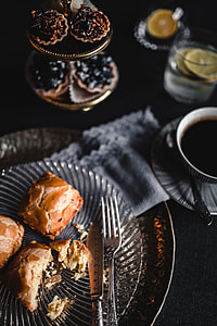 Sweet buns with cream cheese inside thumbnail