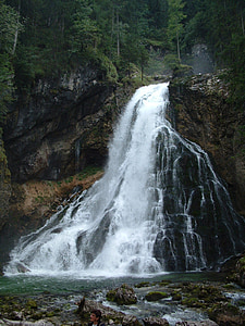 timelapse photography of water falls thumbnail
