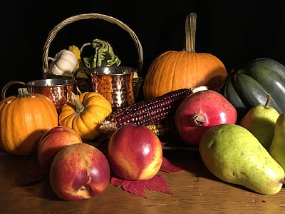 assorted-color-and-varieties vegetables on table thumbnail
