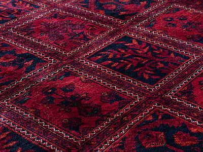 pink, blue, and orange floral area rug thumbnail