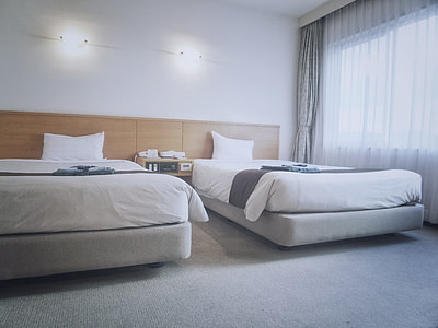two white mattresses thumbnail