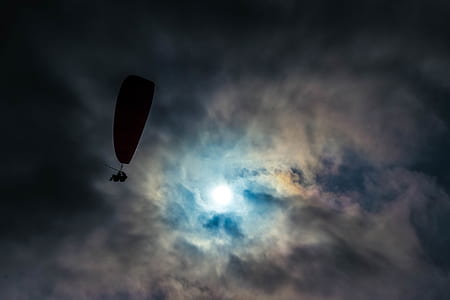 aerial photography of person paragliding thumbnail