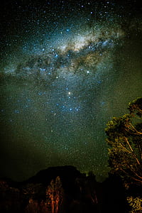 green and blue stars wallpaper thumbnail