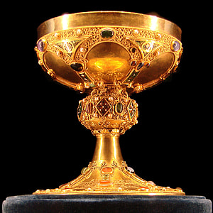 Golden Chalice with Jewels thumbnail