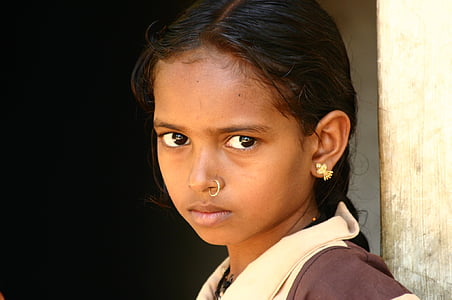 woman wearing white and black collared top thumbnail