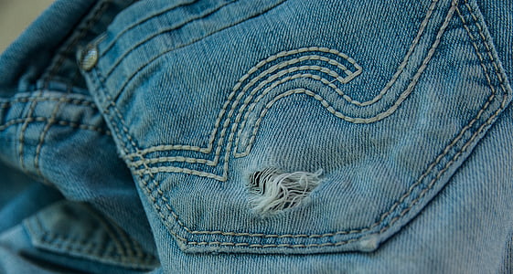 blue denim bottoms thumbnail