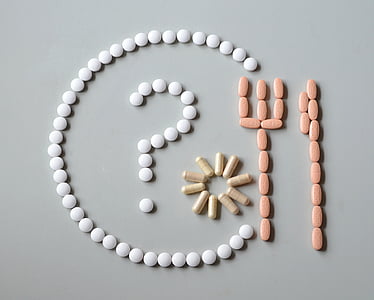 white, pink, and brown medication pill decors thumbnail