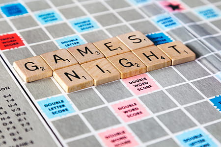 Games Night Letter Tiles Photo thumbnail