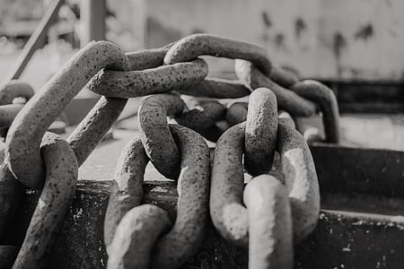 grayscale photo of chain thumbnail